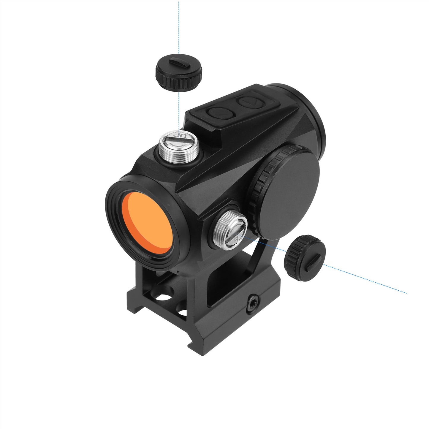 TUSOG Optics Red Dot Sight - 3 MOA Dot TSR 21-5989 NEW-Black