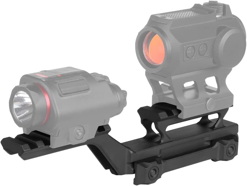 TUSOG Tactical Group Type Hydra Mount Risers for 55Holographic Sight Night Vision Laser Red Dot Sight Combo Mount Base Adapter Rail 20mm Scope Mount